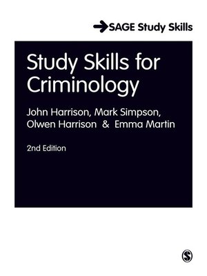 cover image of Study Skills for Criminology
